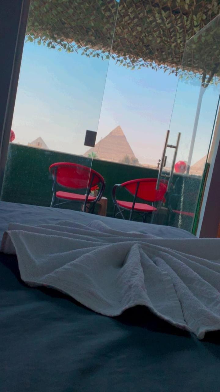 Magic Golden Pyramids View Hotel Kafret el-Gabal Eksteriør billede