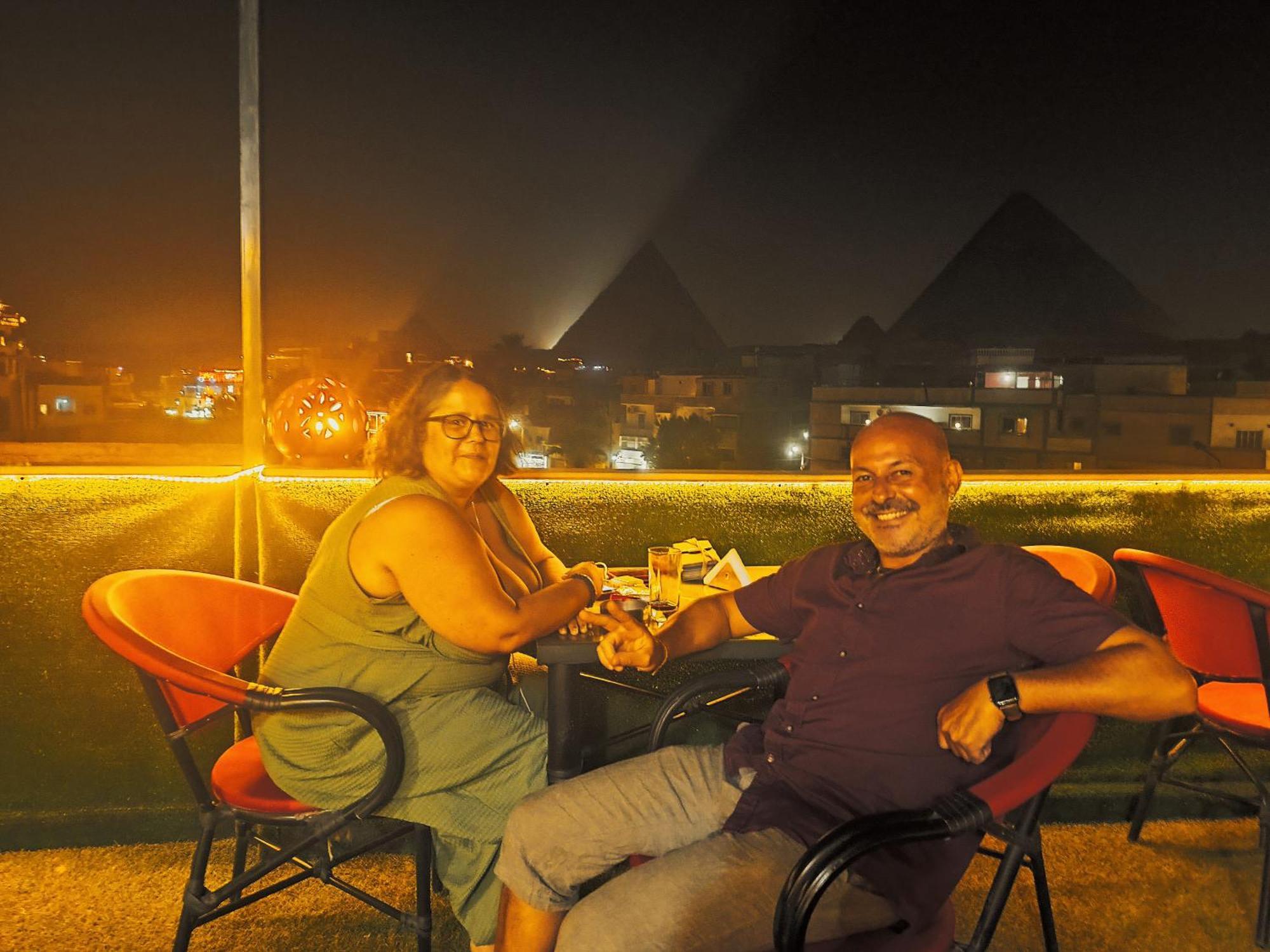 Magic Golden Pyramids View Hotel Kafret el-Gabal Eksteriør billede